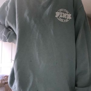 Pink Crewneck (Blue)